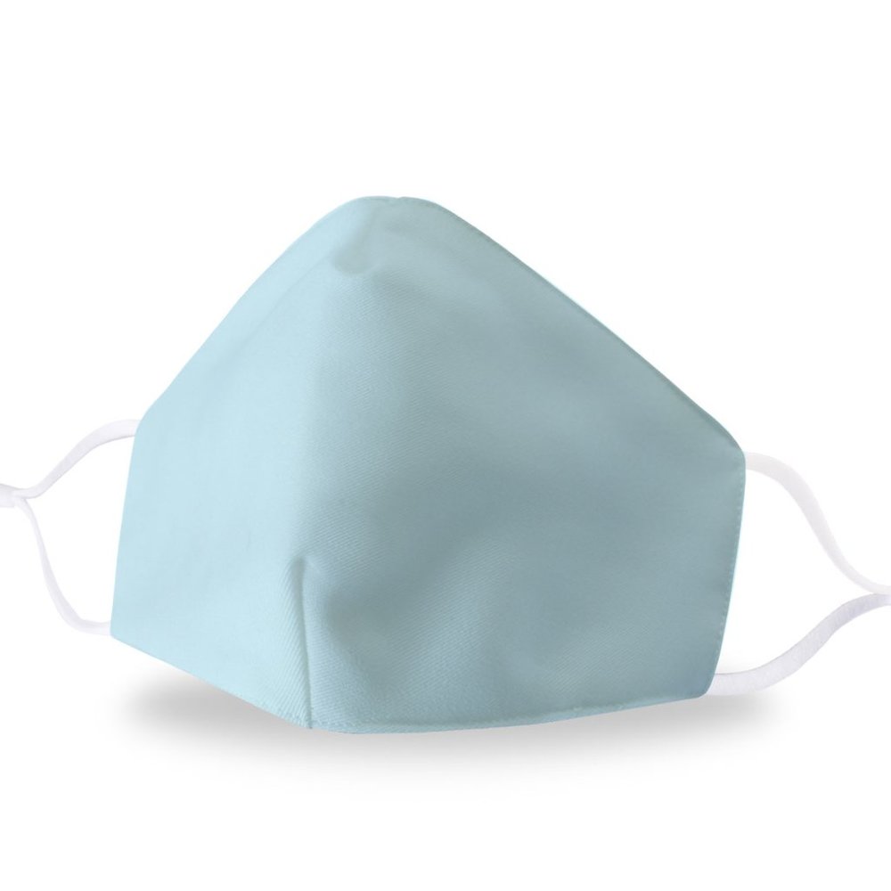 Allsense Unisex Reusable Comfortable Cotton Face Mask Tiffany Blue